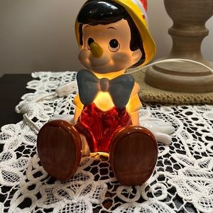 Vintage Schmid Pinocchio night light